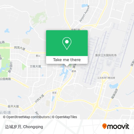 边城岁月 map