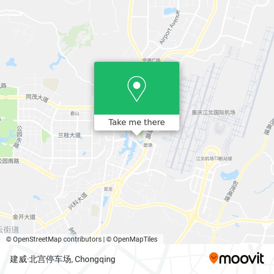 建威·北宫停车场 map
