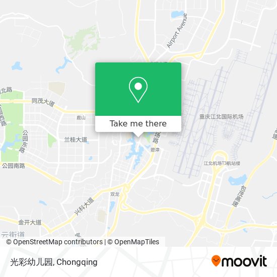 光彩幼儿园 map