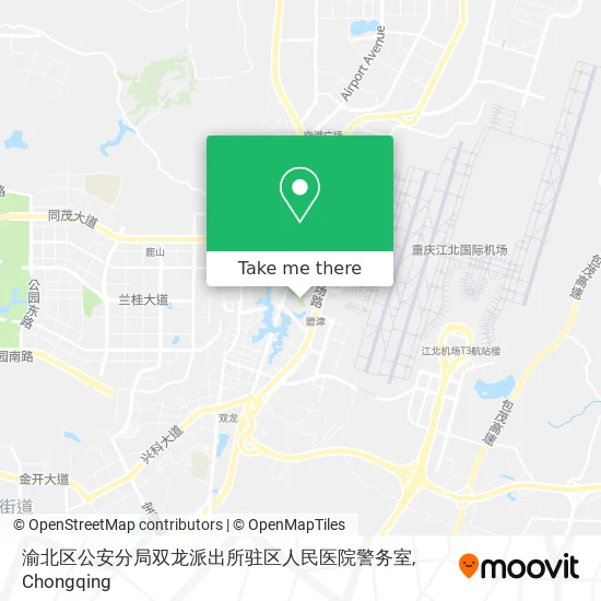 渝北区公安分局双龙派出所驻区人民医院警务室 map