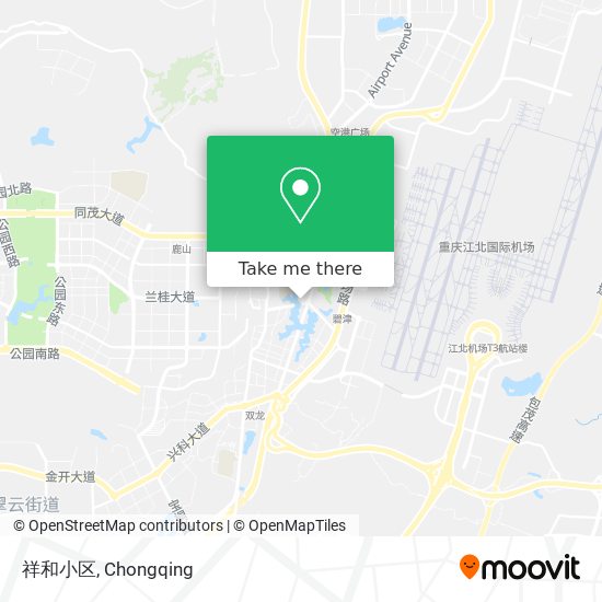 祥和小区 map