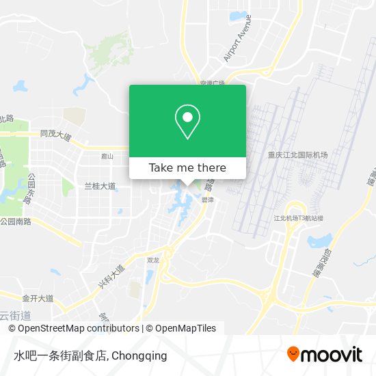 水吧一条街副食店 map