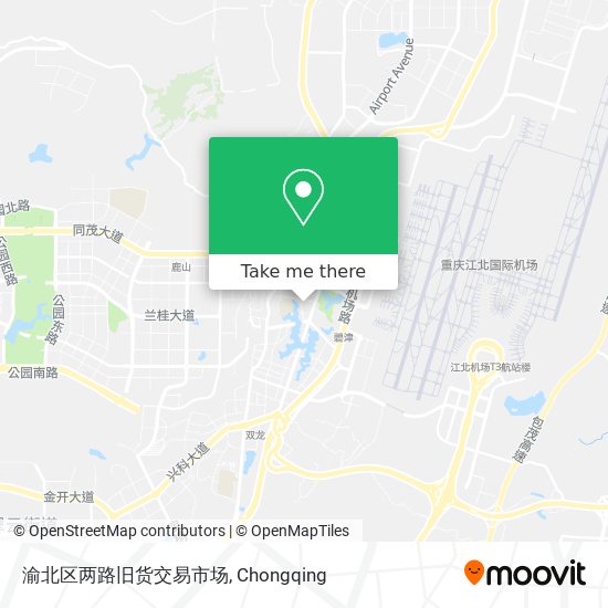 渝北区两路旧货交易市场 map