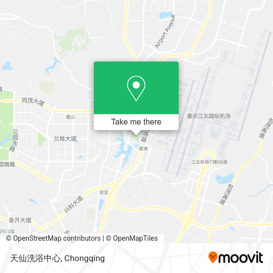 天仙洗浴中心 map