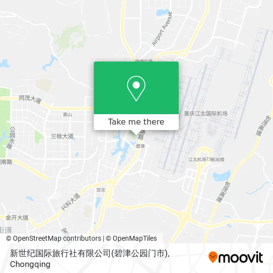 新世纪国际旅行社有限公司(碧津公园门市) map