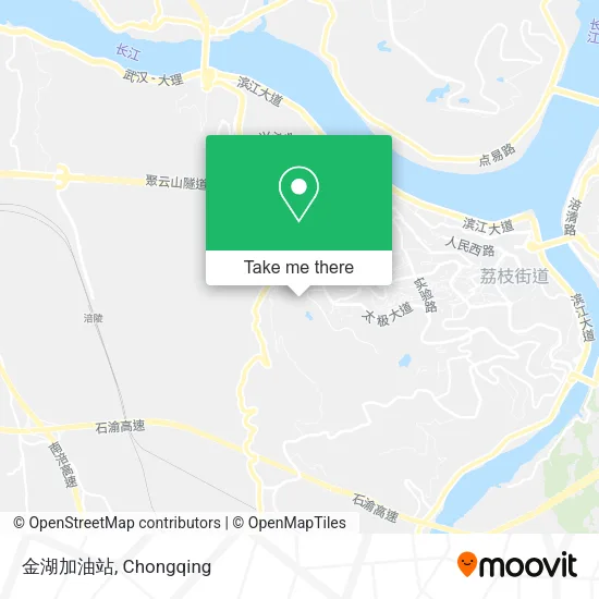 金湖加油站 map