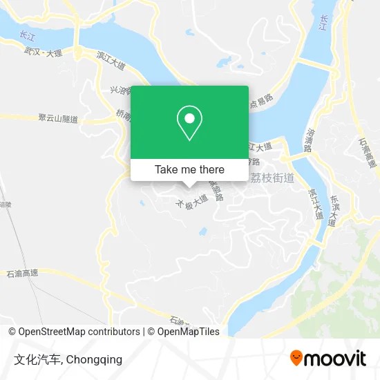 文化汽车 map