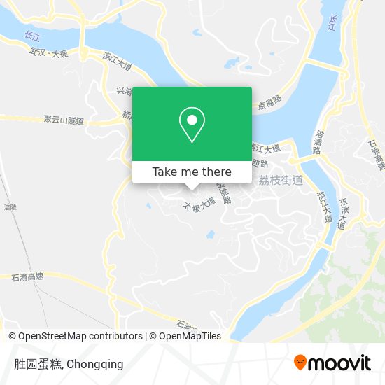胜园蛋糕 map
