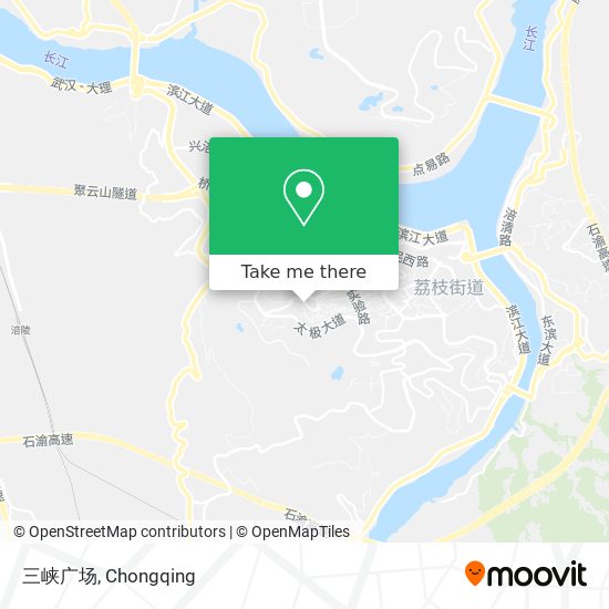 三峡广场 map