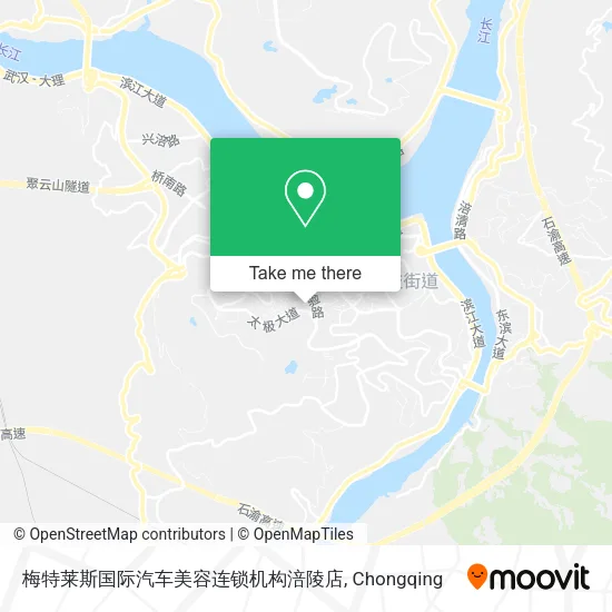 梅特莱斯国际汽车美容连锁机构涪陵店 map