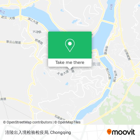 涪陵出入境检验检疫局 map
