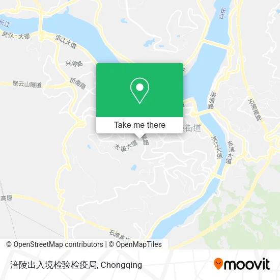 涪陵出入境检验检疫局 map