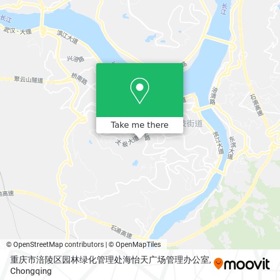 重庆市涪陵区园林绿化管理处海怡天广场管理办公室 map