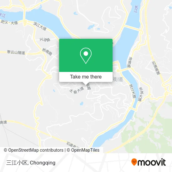 三江小区 map