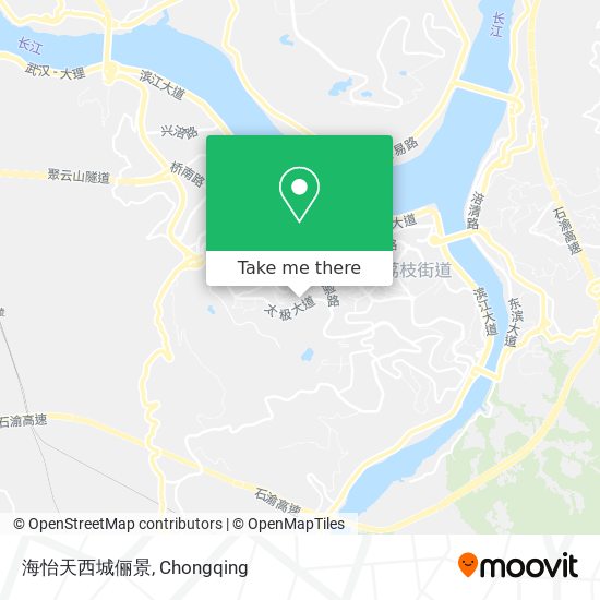 海怡天西城俪景 map