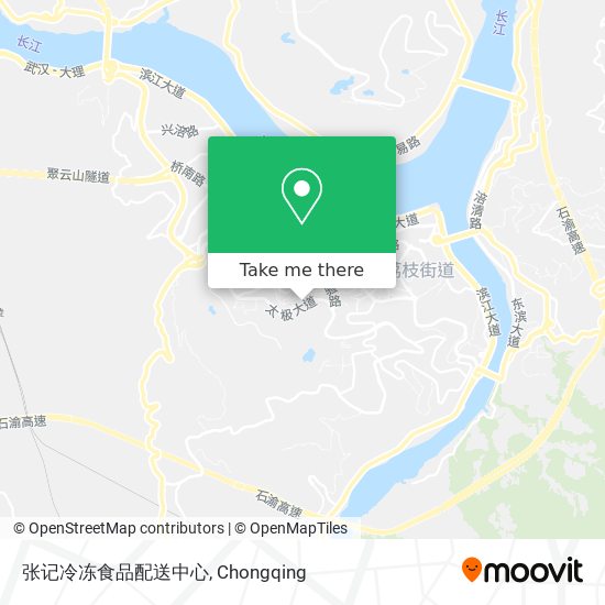 张记冷冻食品配送中心 map