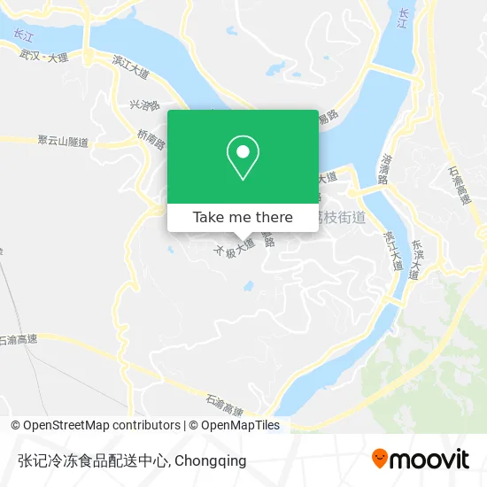 张记冷冻食品配送中心 map
