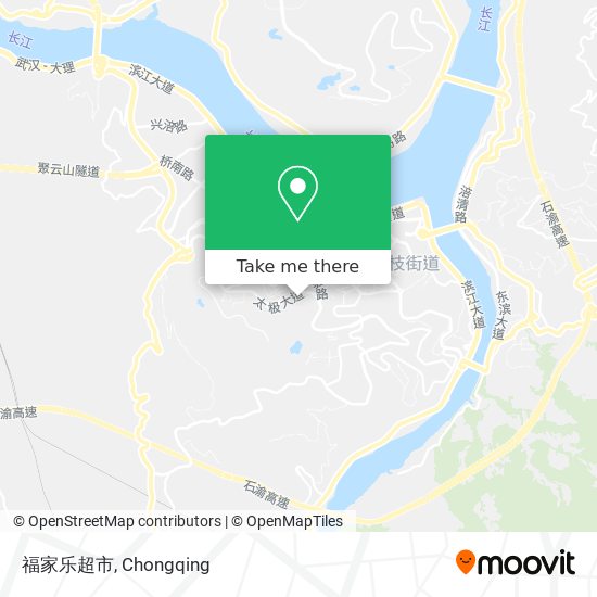 福家乐超市 map