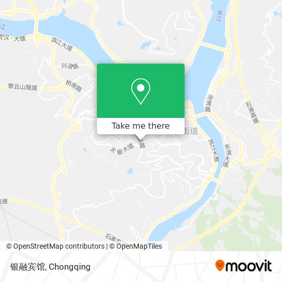 银融宾馆 map