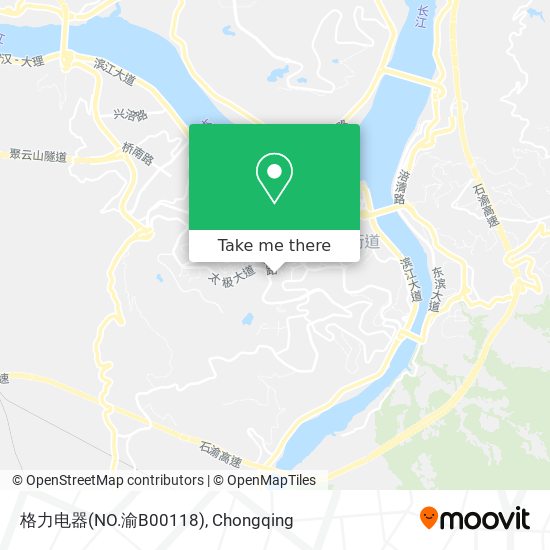 格力电器(NO.渝B00118) map