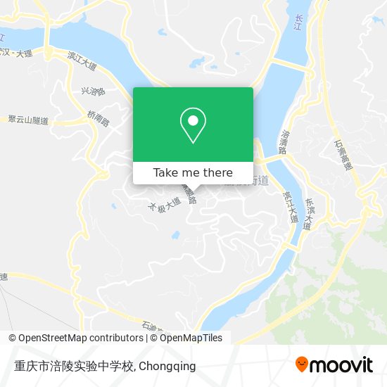 重庆市涪陵实验中学校 map