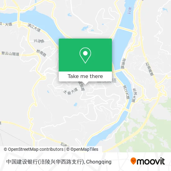中国建设银行(涪陵兴华西路支行) map
