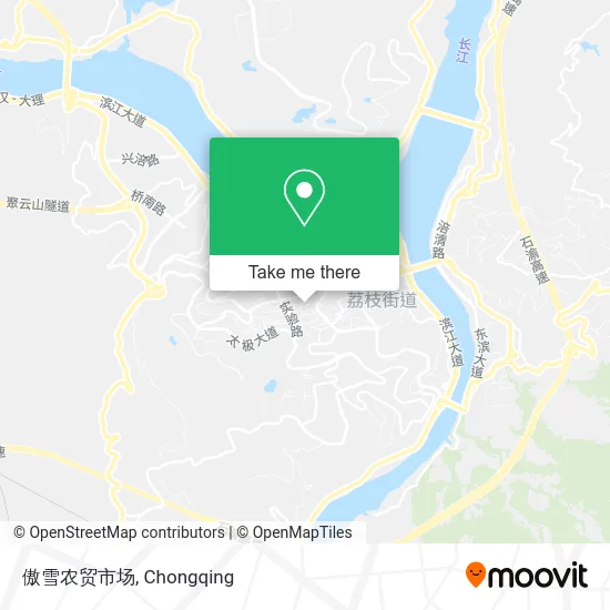 傲雪农贸市场 map