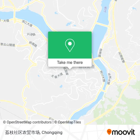 荔枝社区农贸市场 map
