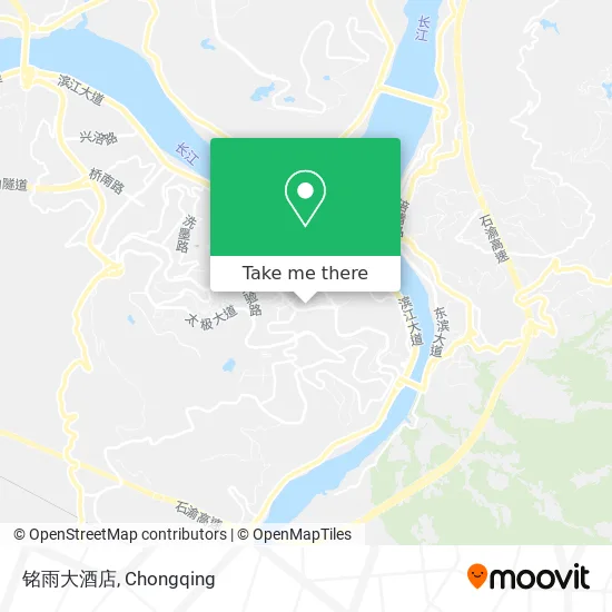 铭雨大酒店 map