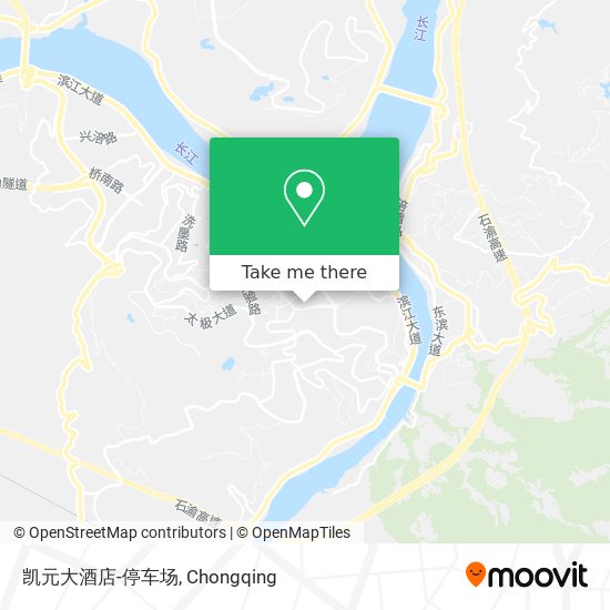 凯元大酒店-停车场 map