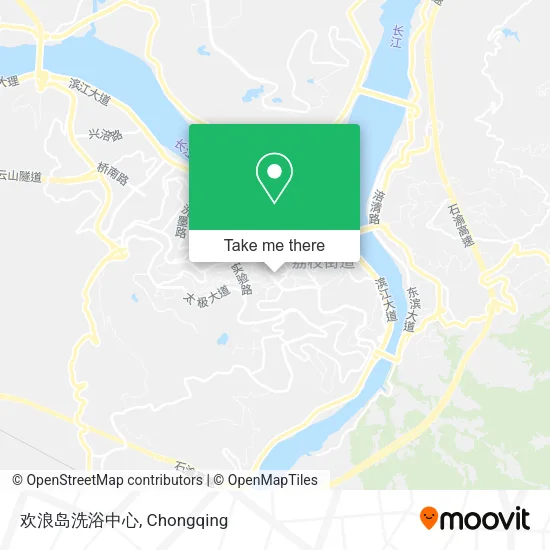 欢浪岛洗浴中心 map