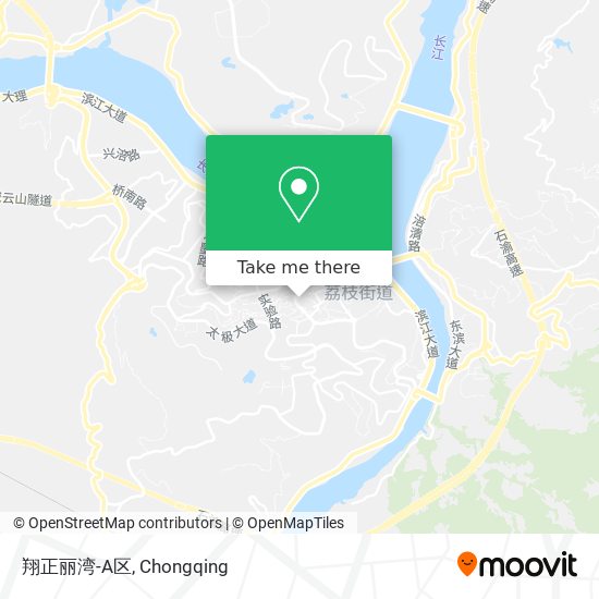翔正丽湾-A区 map