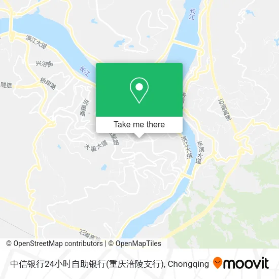 中信银行24小时自助银行(重庆涪陵支行) map