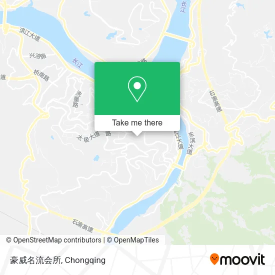 豪威名流会所 map