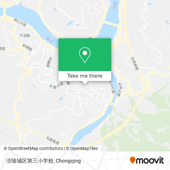 涪陵城区第三小学校 map