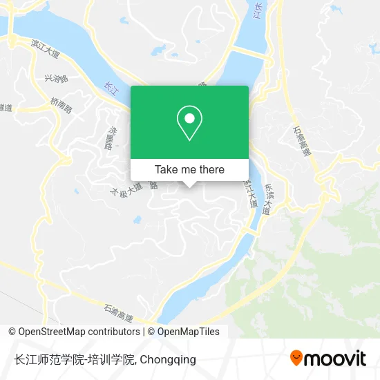 长江师范学院-培训学院 map