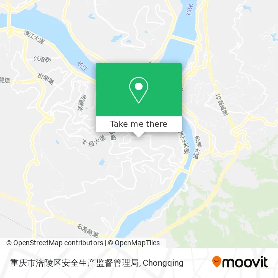 重庆市涪陵区安全生产监督管理局 map