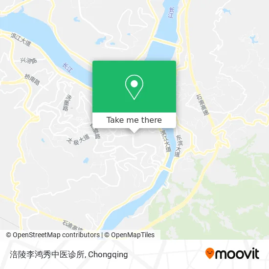 涪陵李鸿秀中医诊所 map