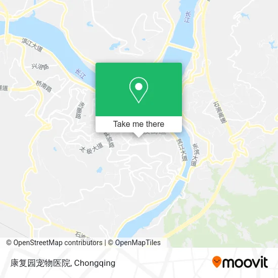 康复园宠物医院 map