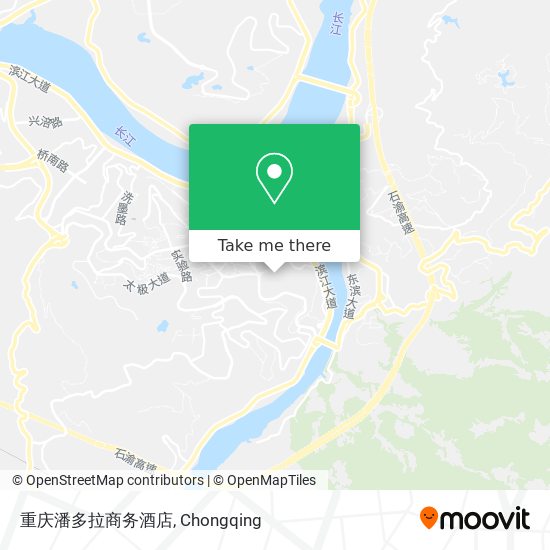 重庆潘多拉商务酒店 map