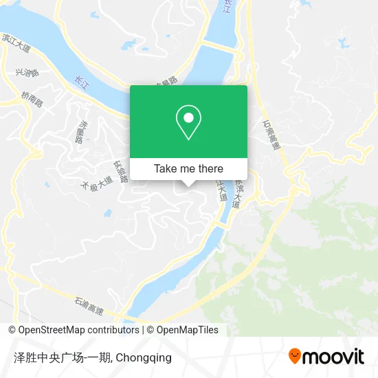 泽胜中央广场-一期 map