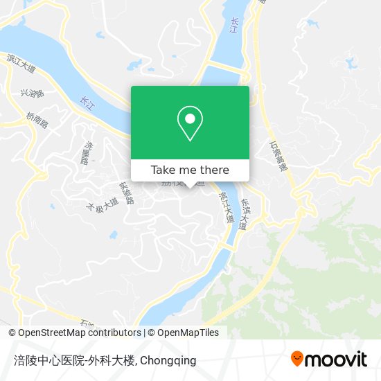 涪陵中心医院-外科大楼 map