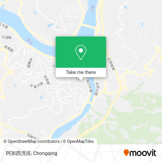 阿加西洗浴 map