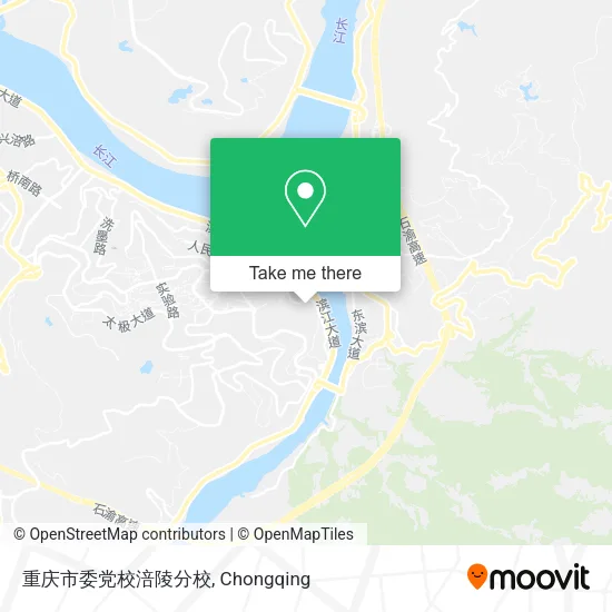 重庆市委党校涪陵分校 map