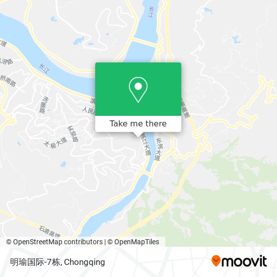 明瑜国际-7栋 map