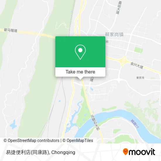 易捷便利店(同康路) map