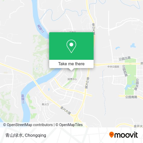 青山绿水 map