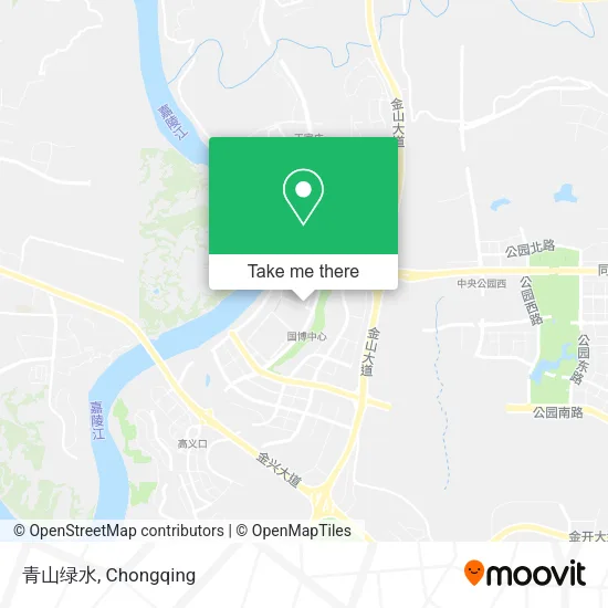 青山绿水 map