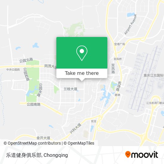 乐道健身俱乐部 map