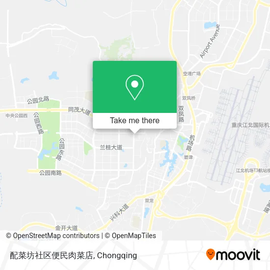 配菜坊社区便民肉菜店 map